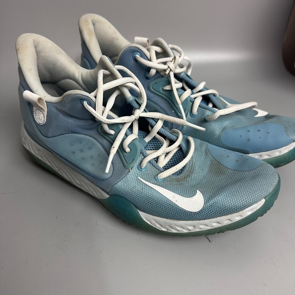 Nike KD Trey 5 VII Mens Basketball Shoes Blue Green AT1200-401 Size‎ 14